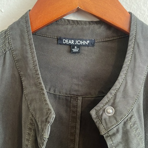 DEAR JOHN DENIM | Jacket | Sz S. Dear John Utility Olive Hunter Green Jacket - Picture 3 of 16